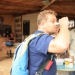 Michal p�ed cestou do Ruska